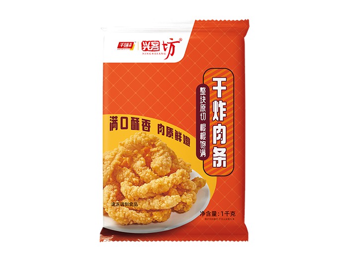 兴客坊1000g干炸肉条（10袋）