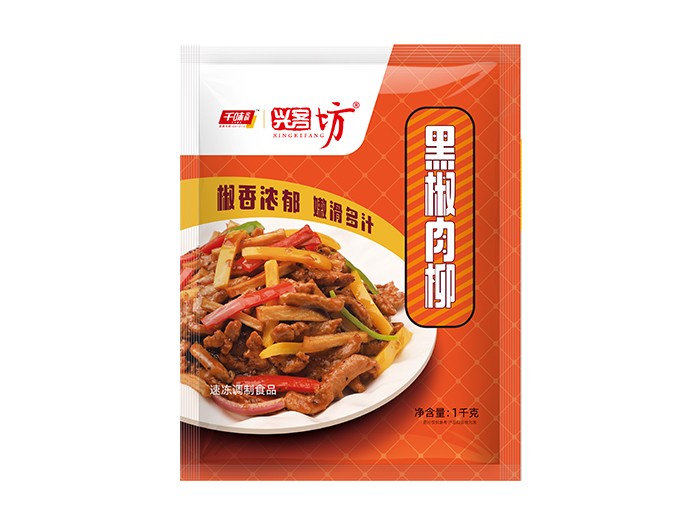 兴客坊1000g黑椒肉柳（10袋）