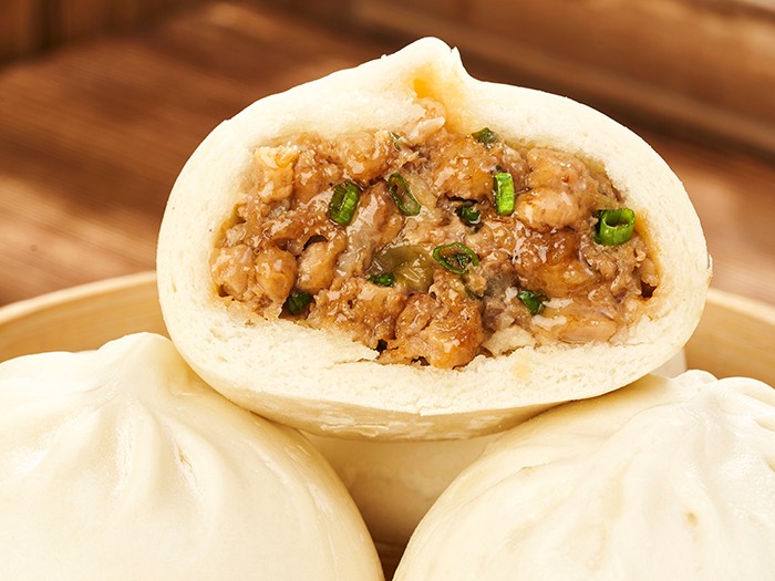 千味800g传统猪肉鲜葱手工大包（10袋）
