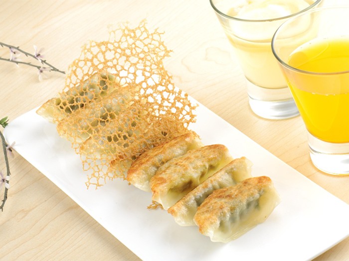 千味餐饮1kg韭菜猪肉蒸煎饺