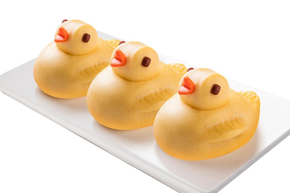 Cartoon duck steamed stuffed bun